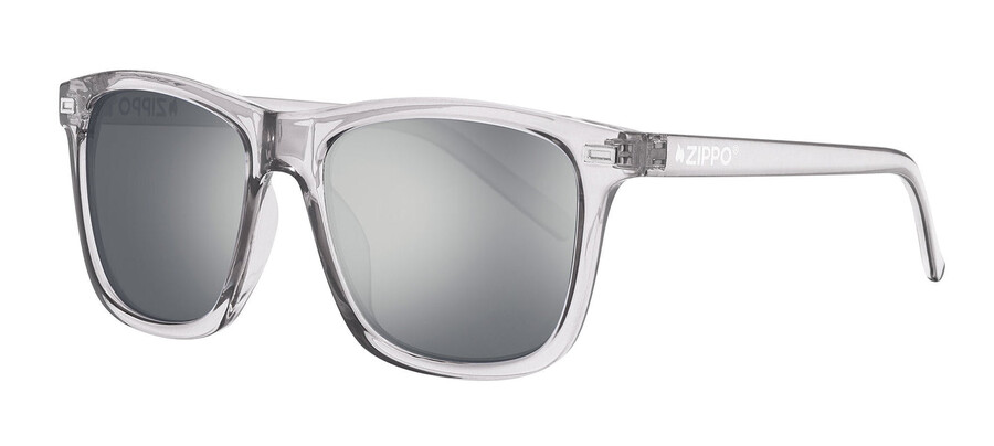 angular transparent sunglasses