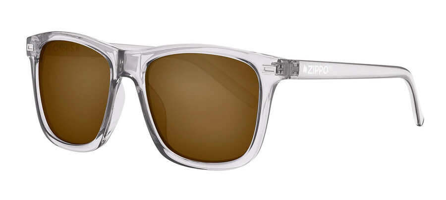angular transparent sunglasses