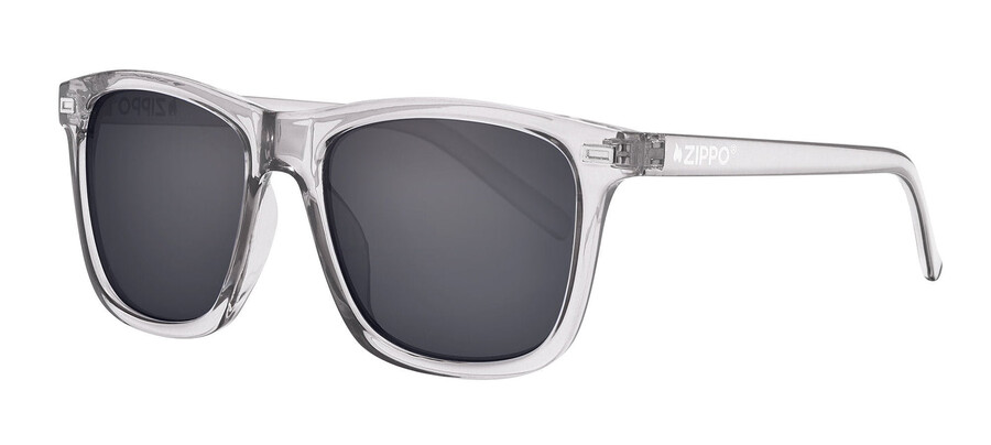 angular transparent sunglasses