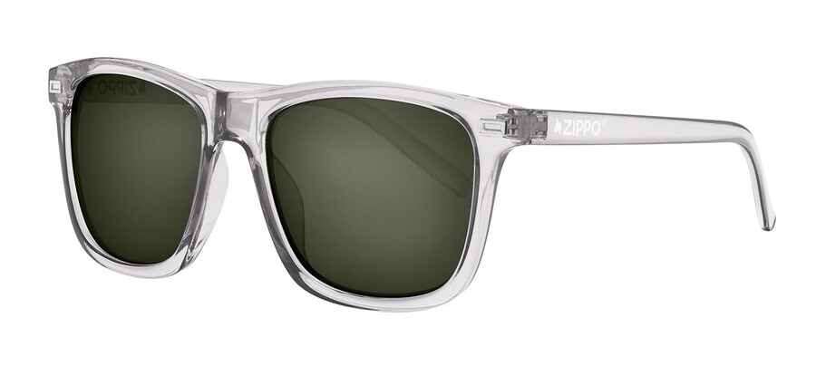 angular transparent sunglasses