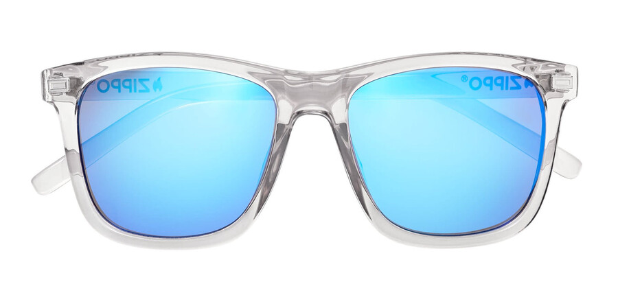 angular transparent sunglasses