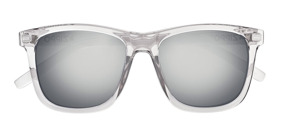 angular transparent sunglasses