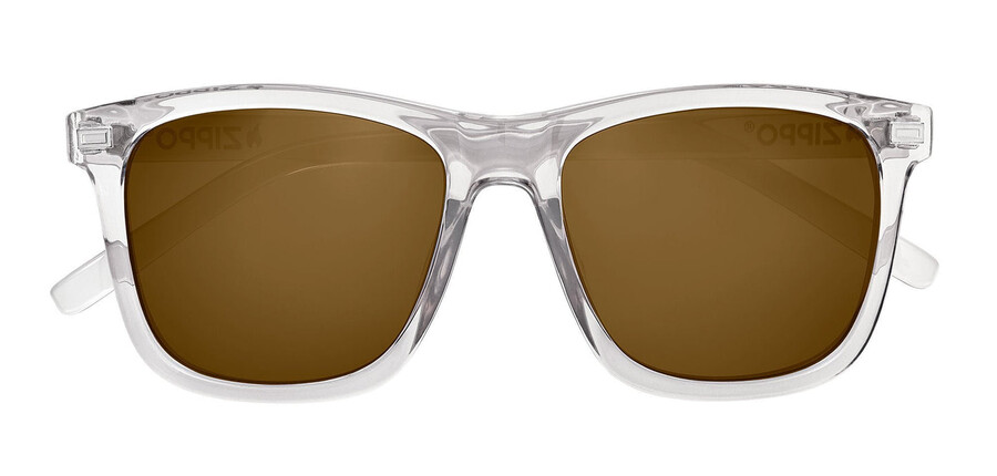 angular transparent sunglasses