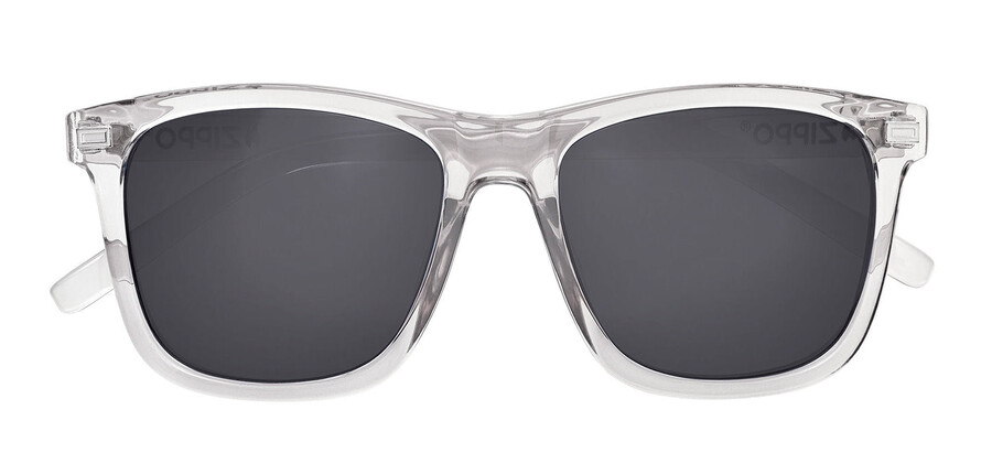 angular transparent sunglasses