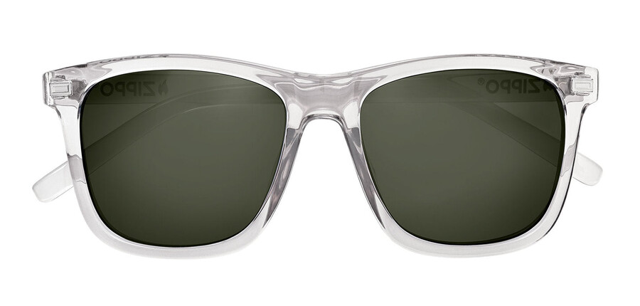 angular transparent sunglasses