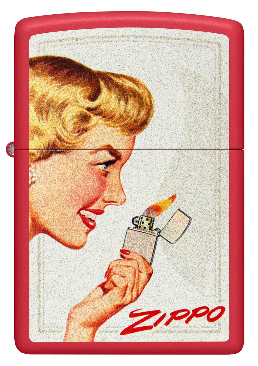 vintage ad lighter set
