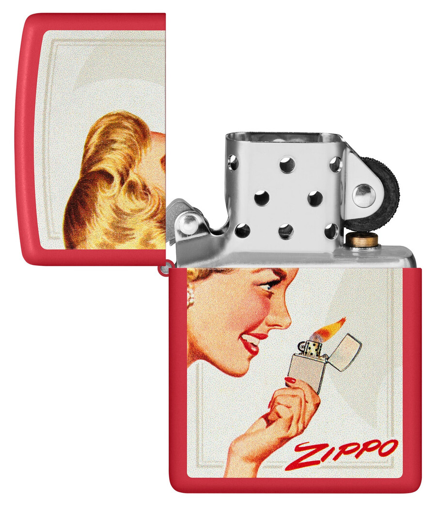 vintage ad lighter set