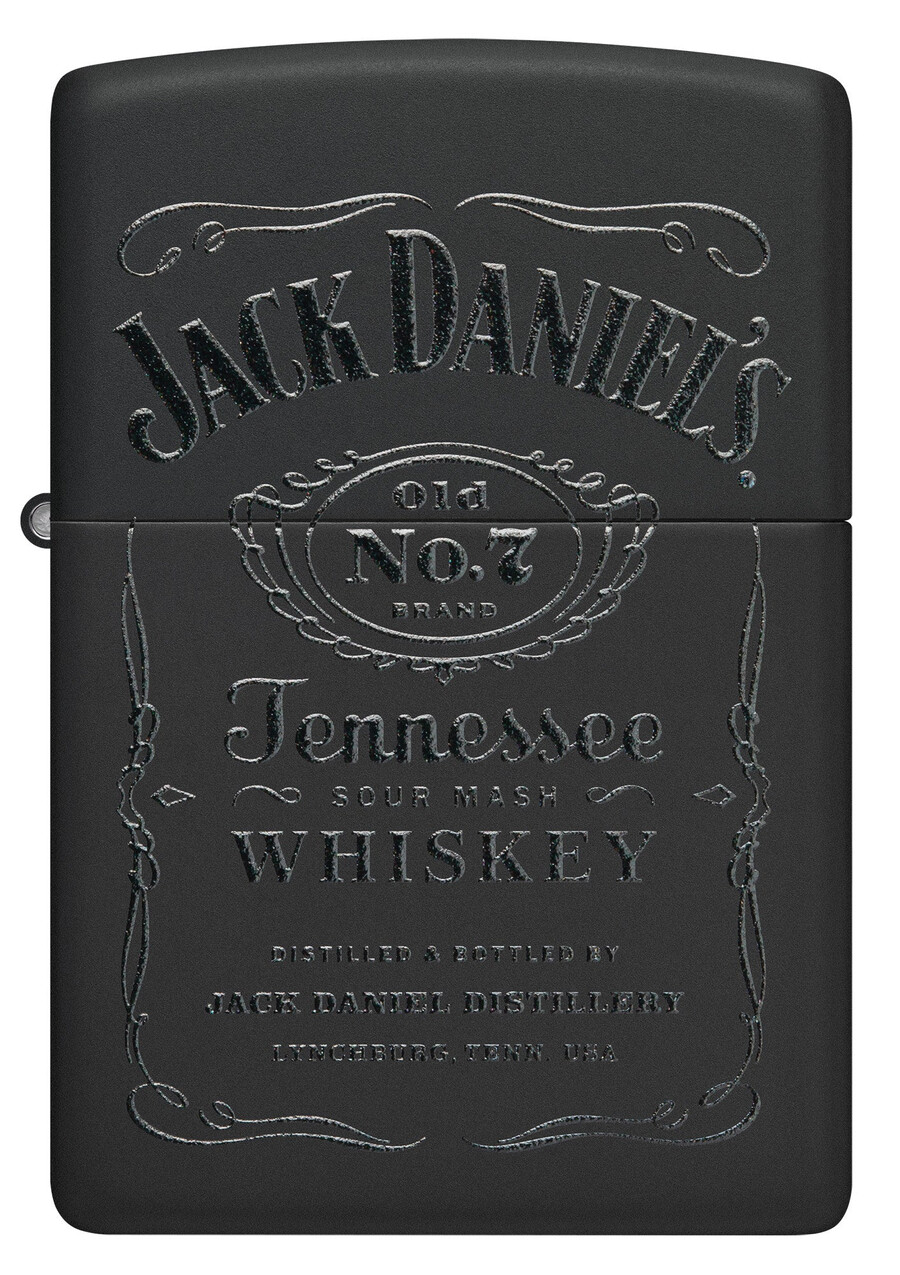 jack daniels lighter and pouch gift set