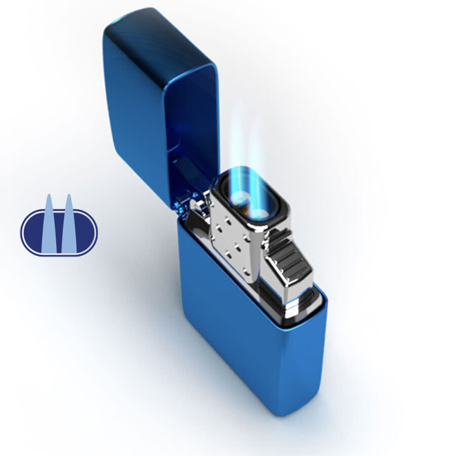 double torch butane lighter insert