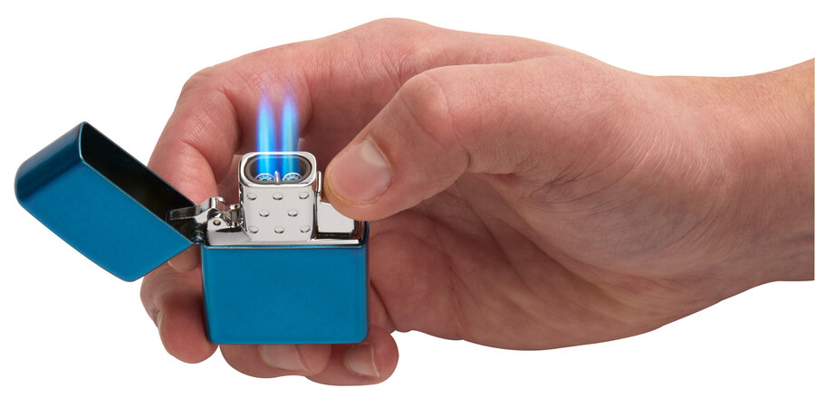 double torch butane lighter insert