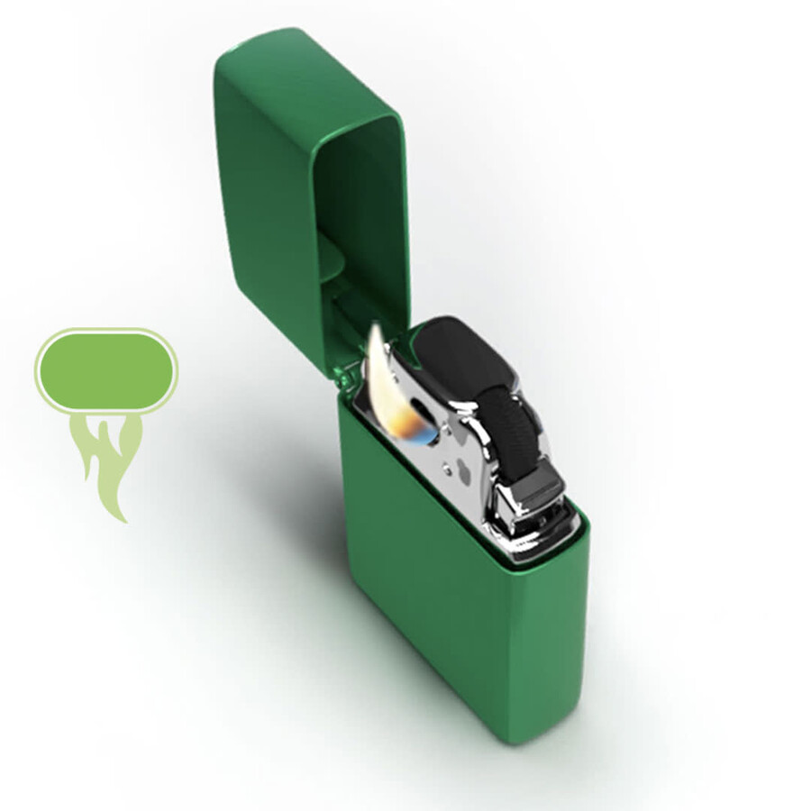 yellow flame pipe butane lighter insert