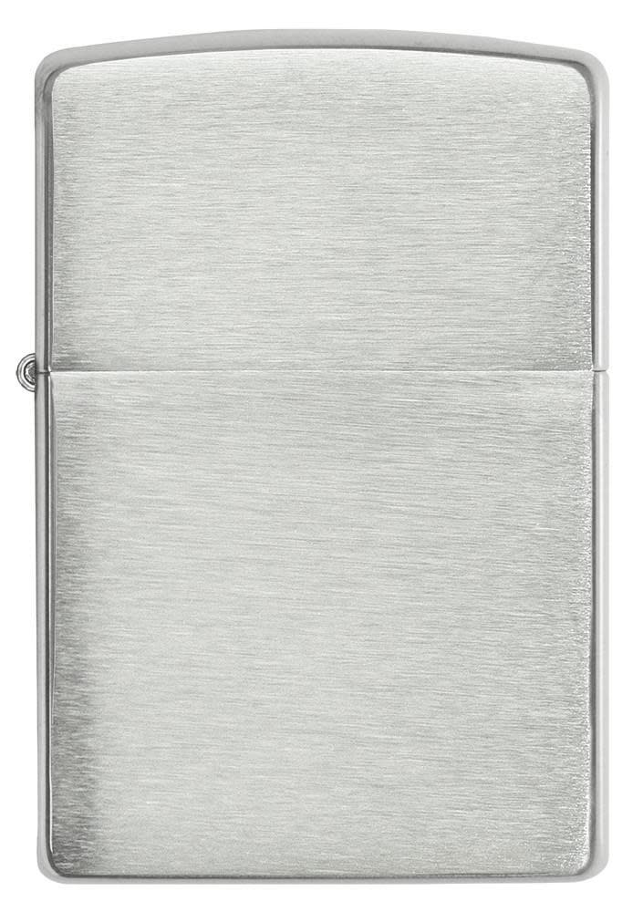 brushed sterling silver