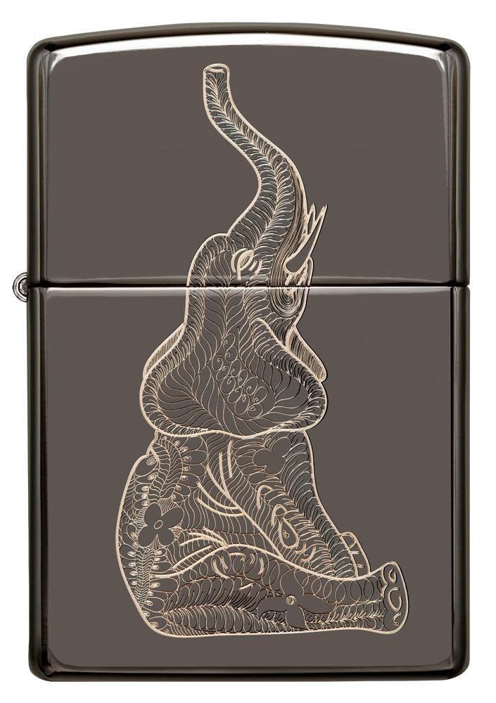 zentangle elephant design