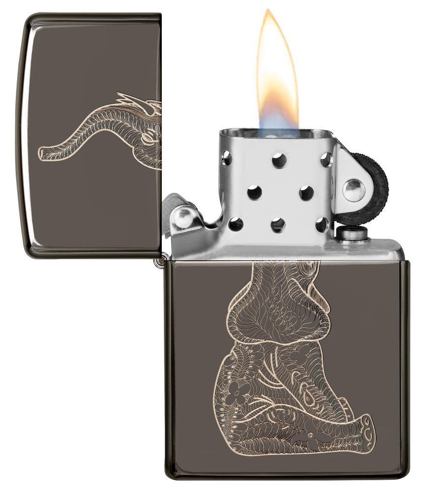 zentangle elephant design