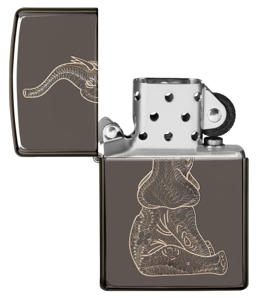 zentangle elephant design