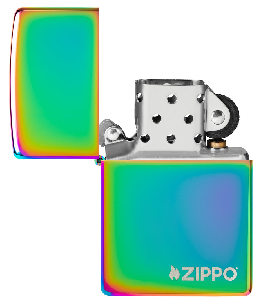 classic multi color zippo logo