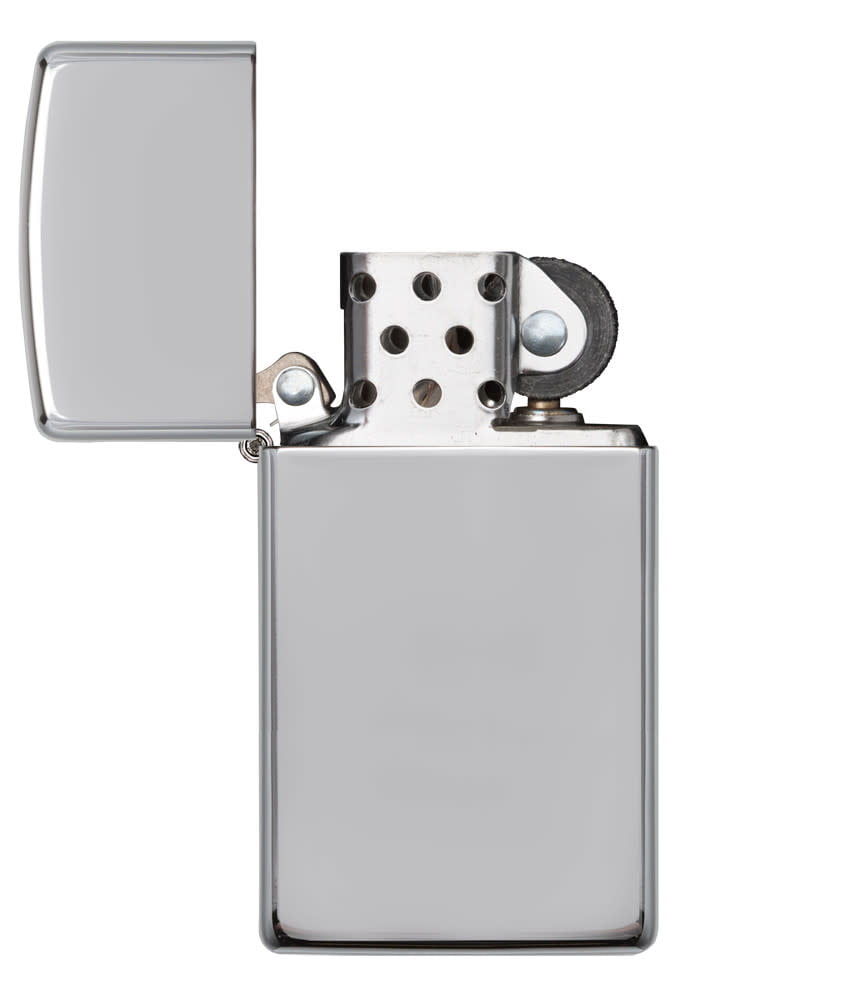 slim high polish chrome
