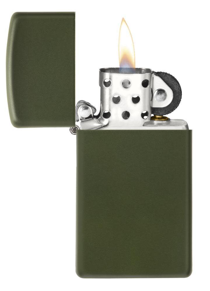 slim green matte