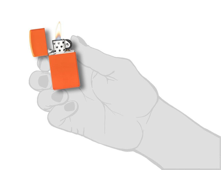 slim orange matte