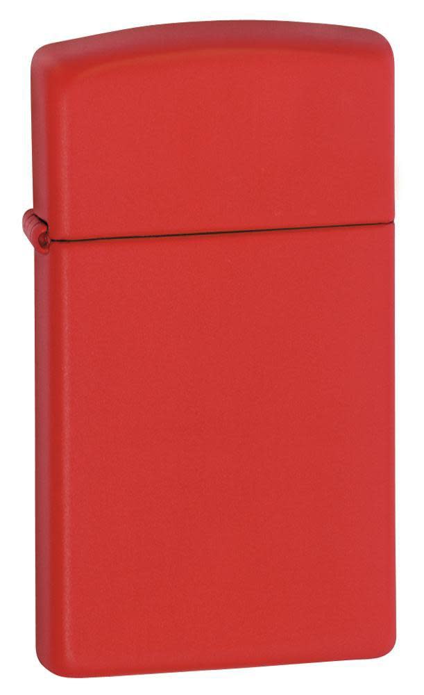 slim red matte