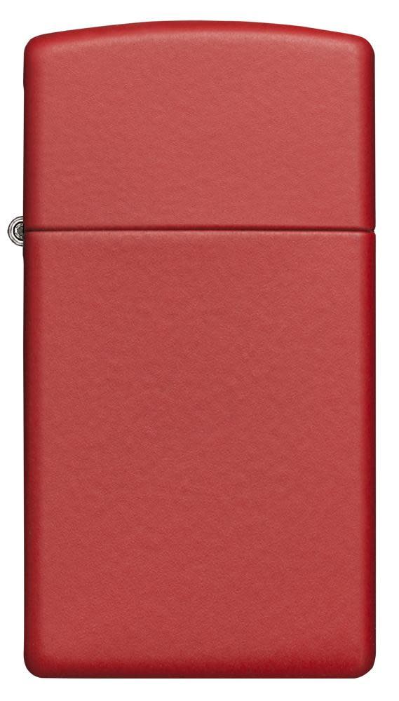 slim red matte