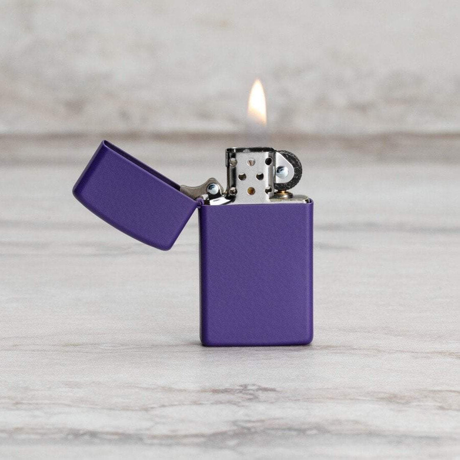 slim purple matte