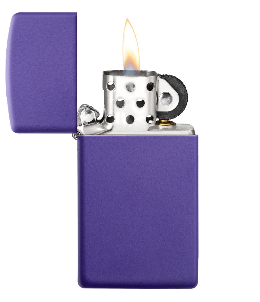 slim purple matte