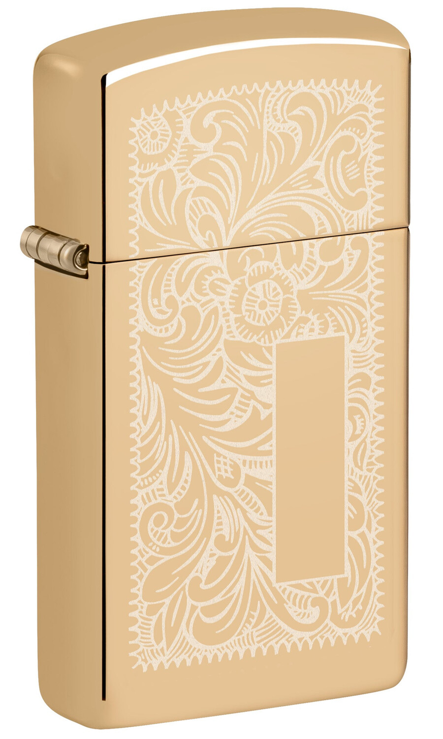 slim brass venetian