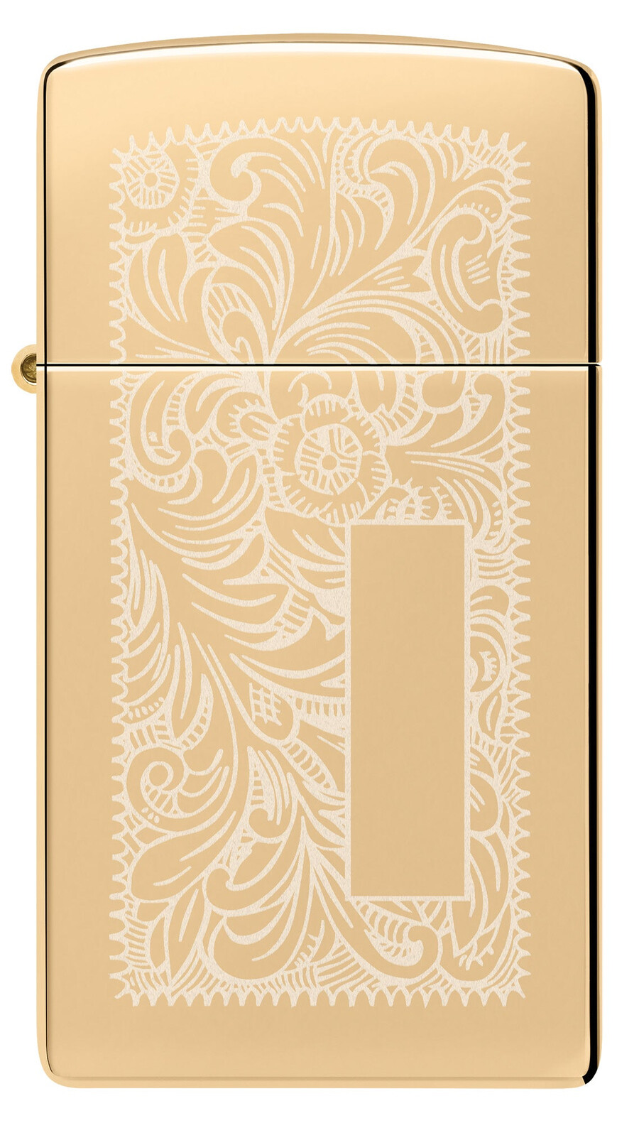 slim brass venetian