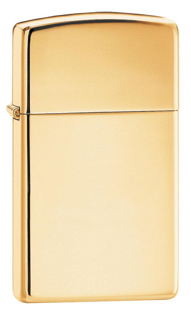 slim high polish brass