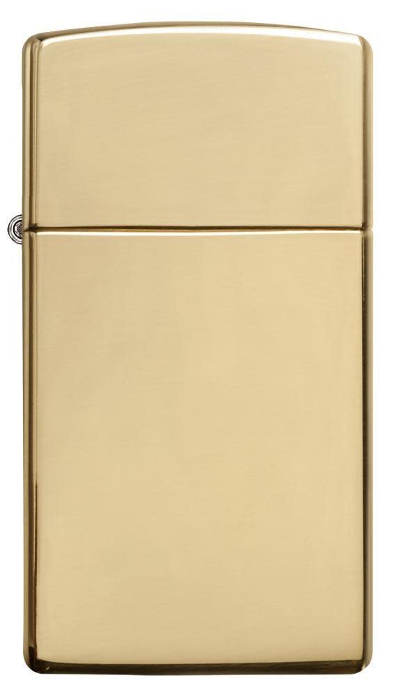 slim high polish brass