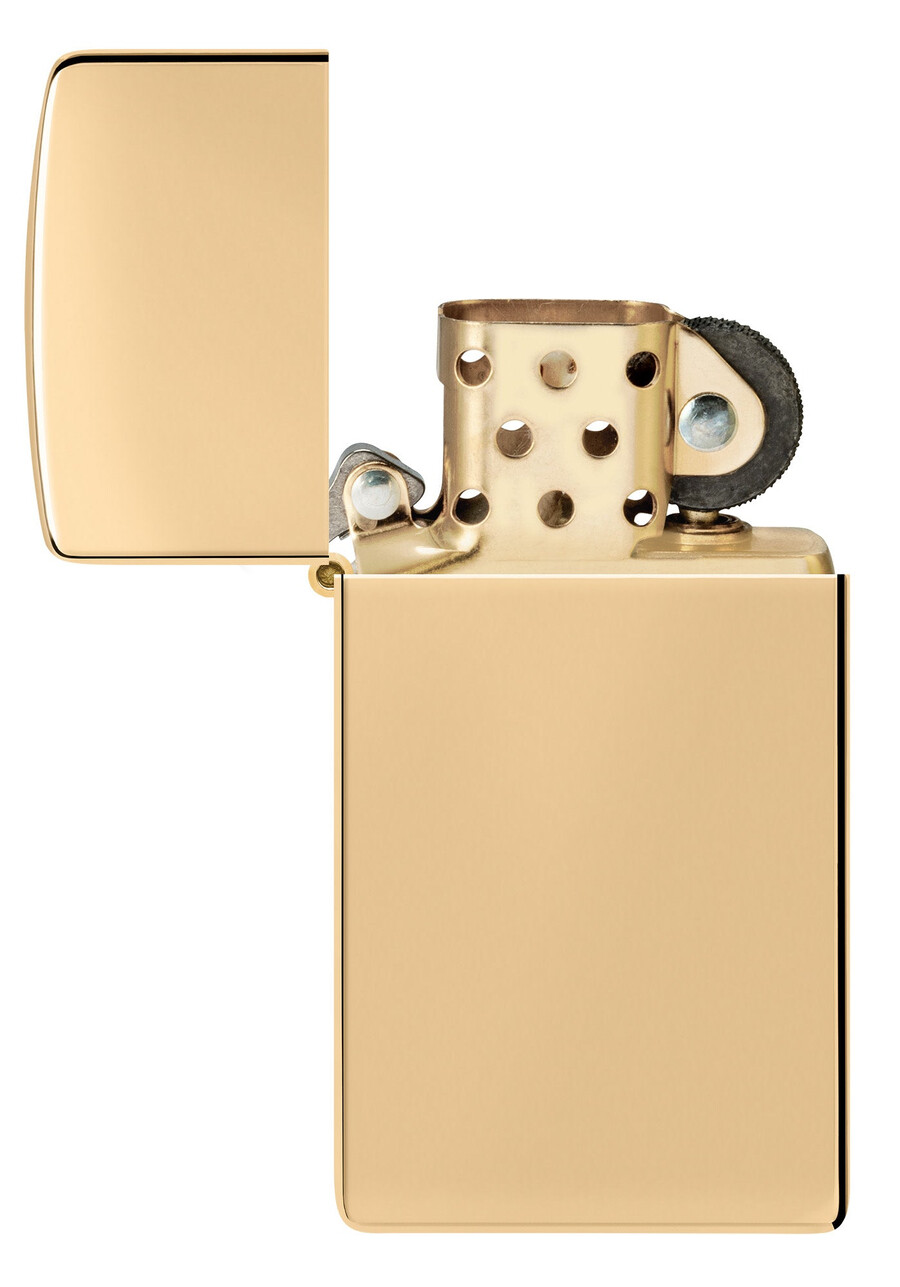 slim high polish brass