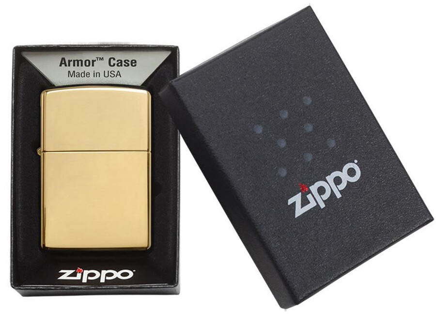 armor high polish brass