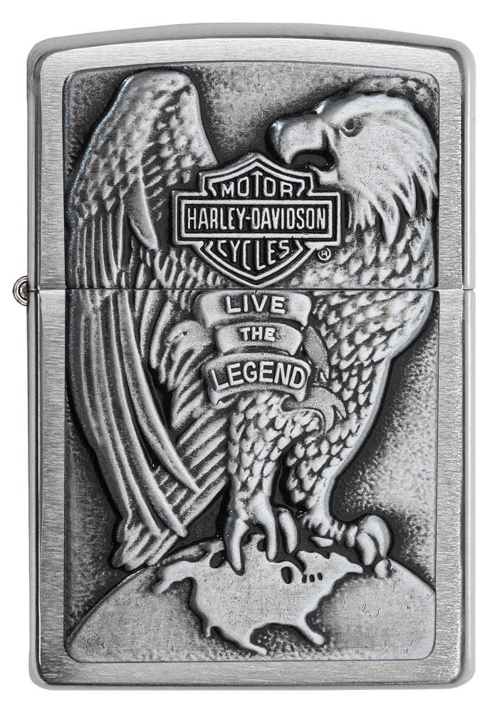 harley-davidson live the legend emblem