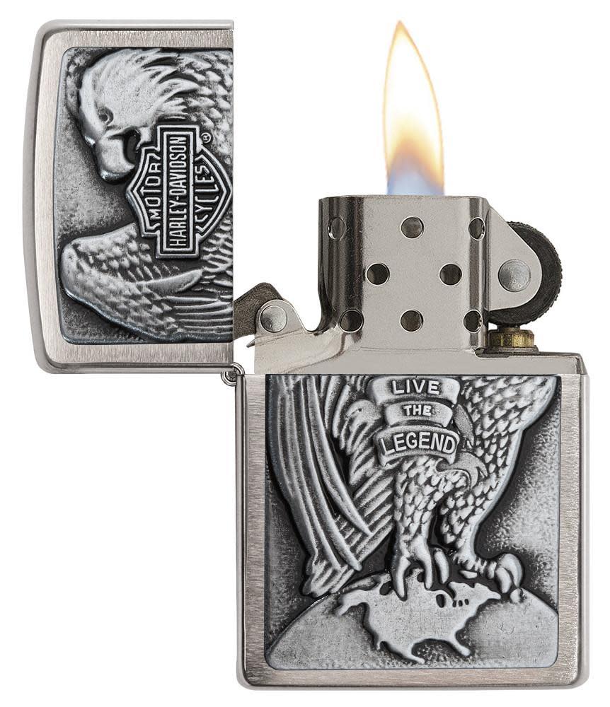 harley-davidson live the legend emblem