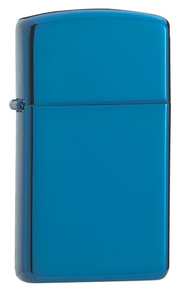 slim high polish blue