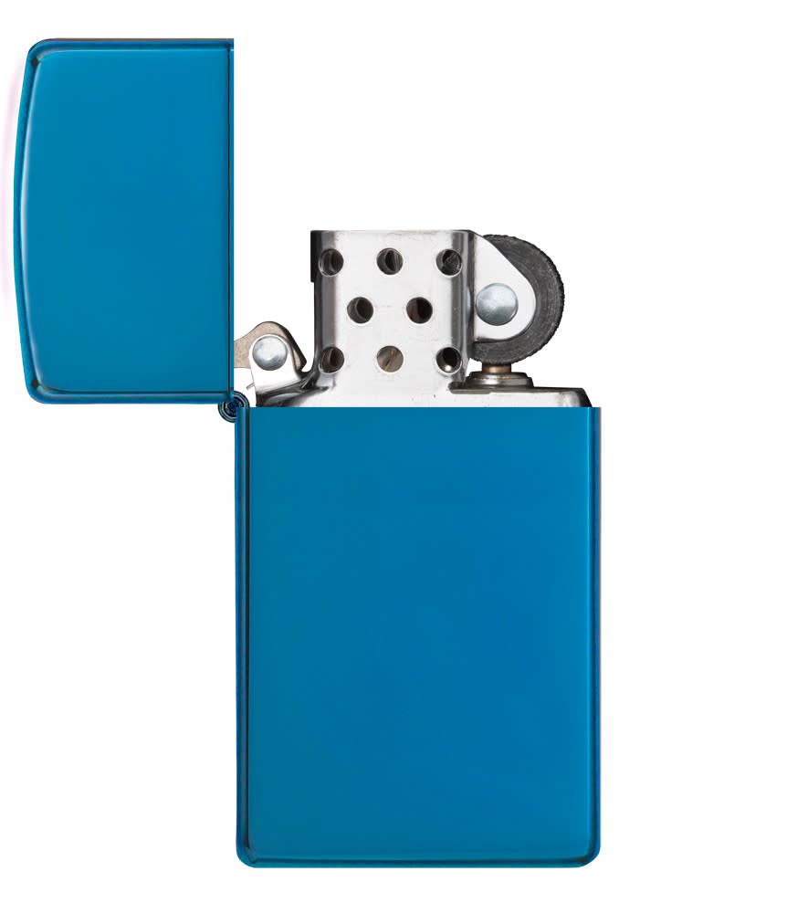 slim high polish blue