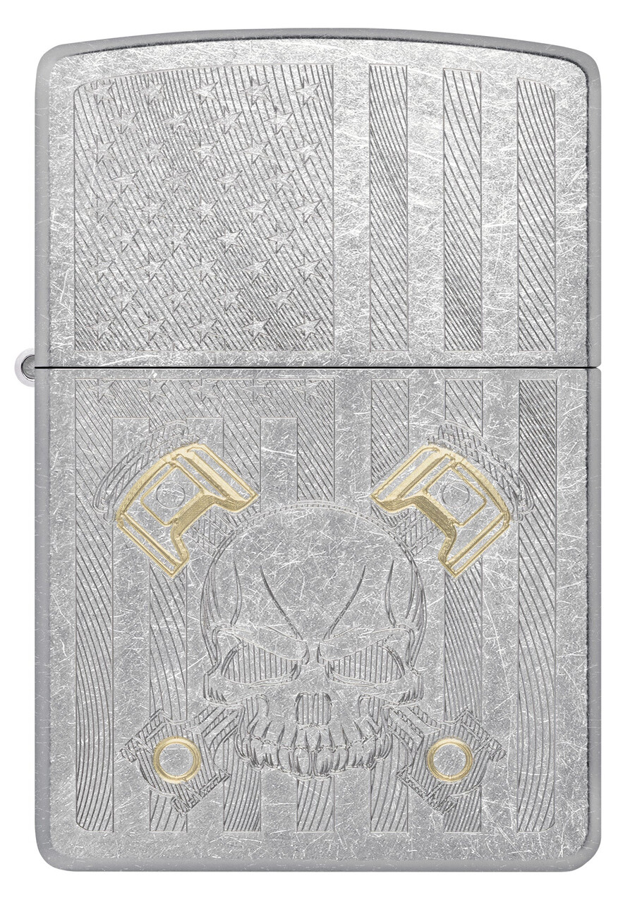 bit safe screwdriver with american skull design