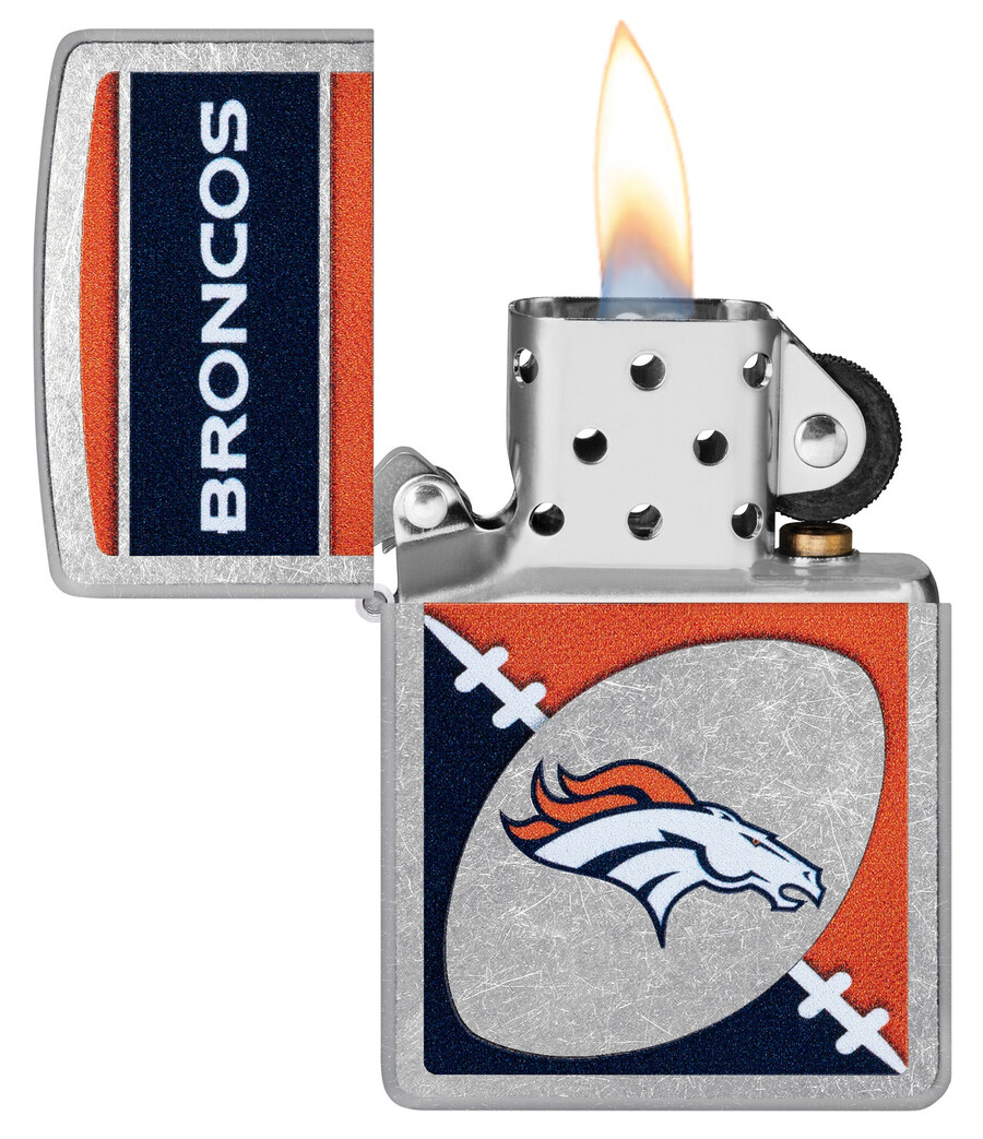 nfl denver broncos chrome logo design