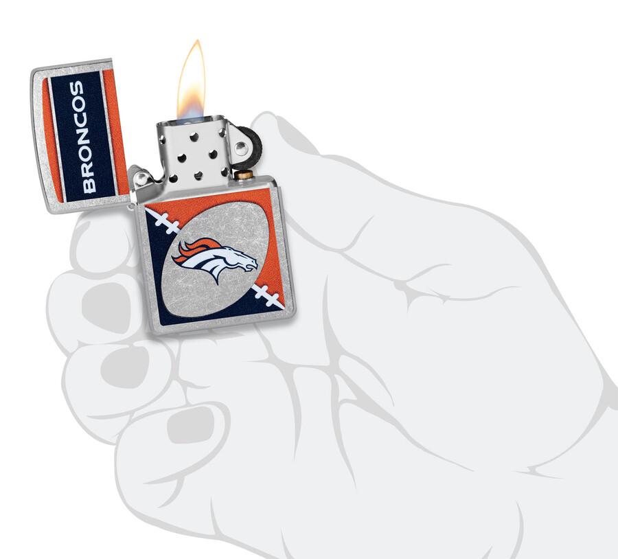nfl denver broncos chrome logo design