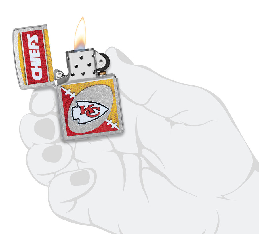 nfl kansas city chiefs chrome logo design
