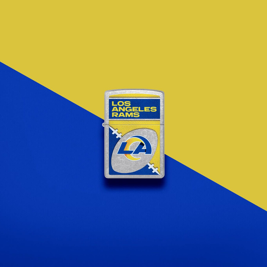 nfl los angeles rams chrome logo design