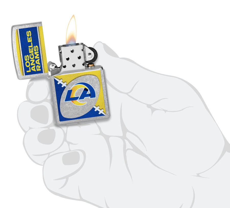 nfl los angeles rams chrome logo design