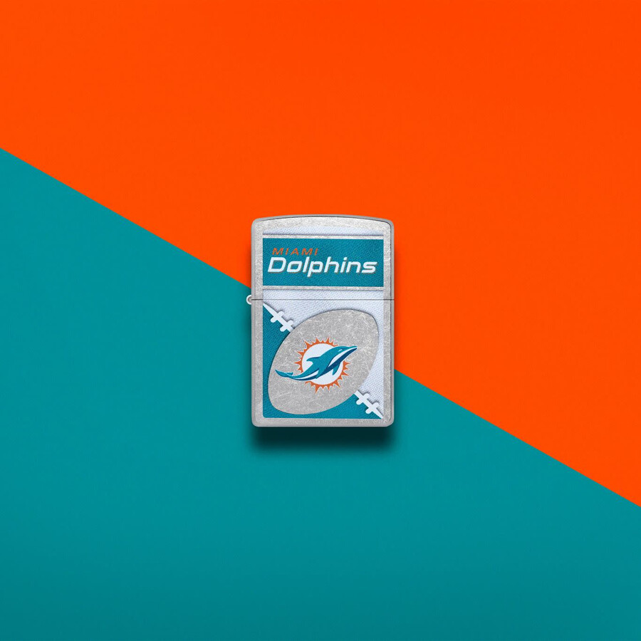 nfl miami dolphins chrome logo design