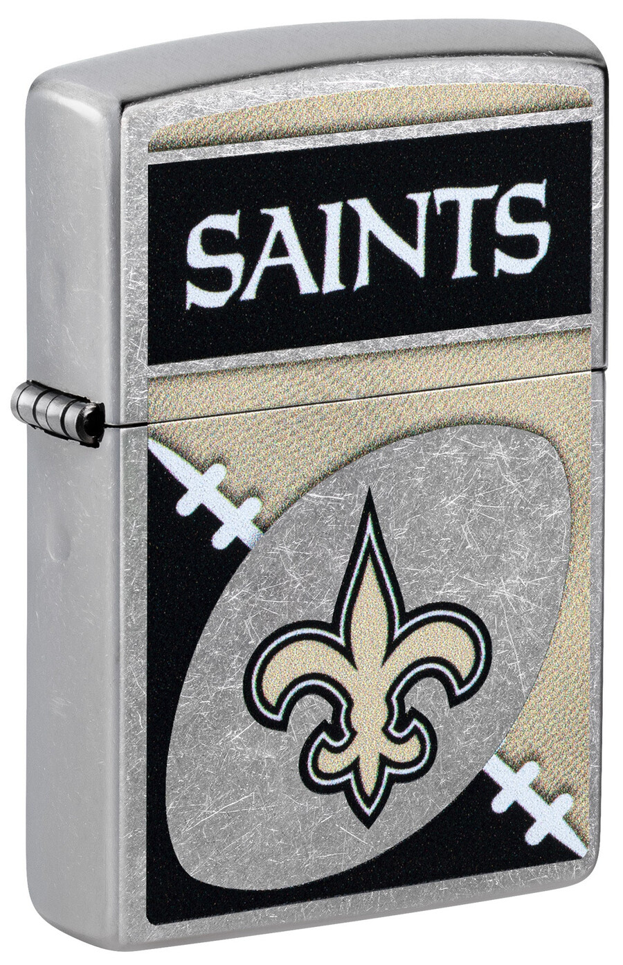 nfl new orleans saints chrome logo design