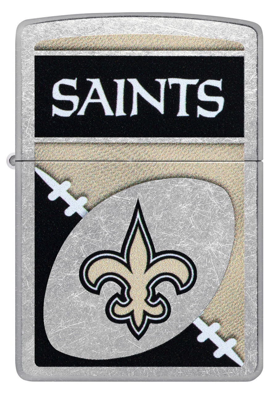nfl new orleans saints chrome logo design
