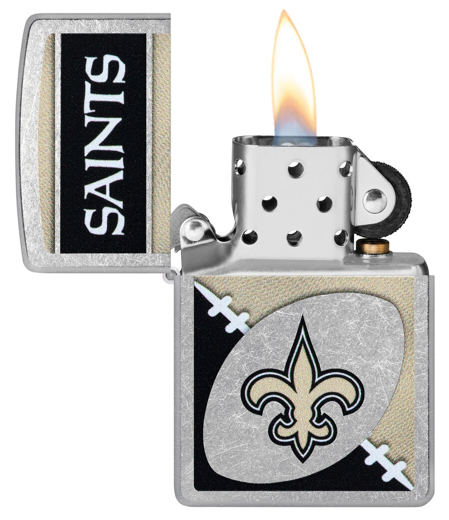 nfl new orleans saints chrome logo design