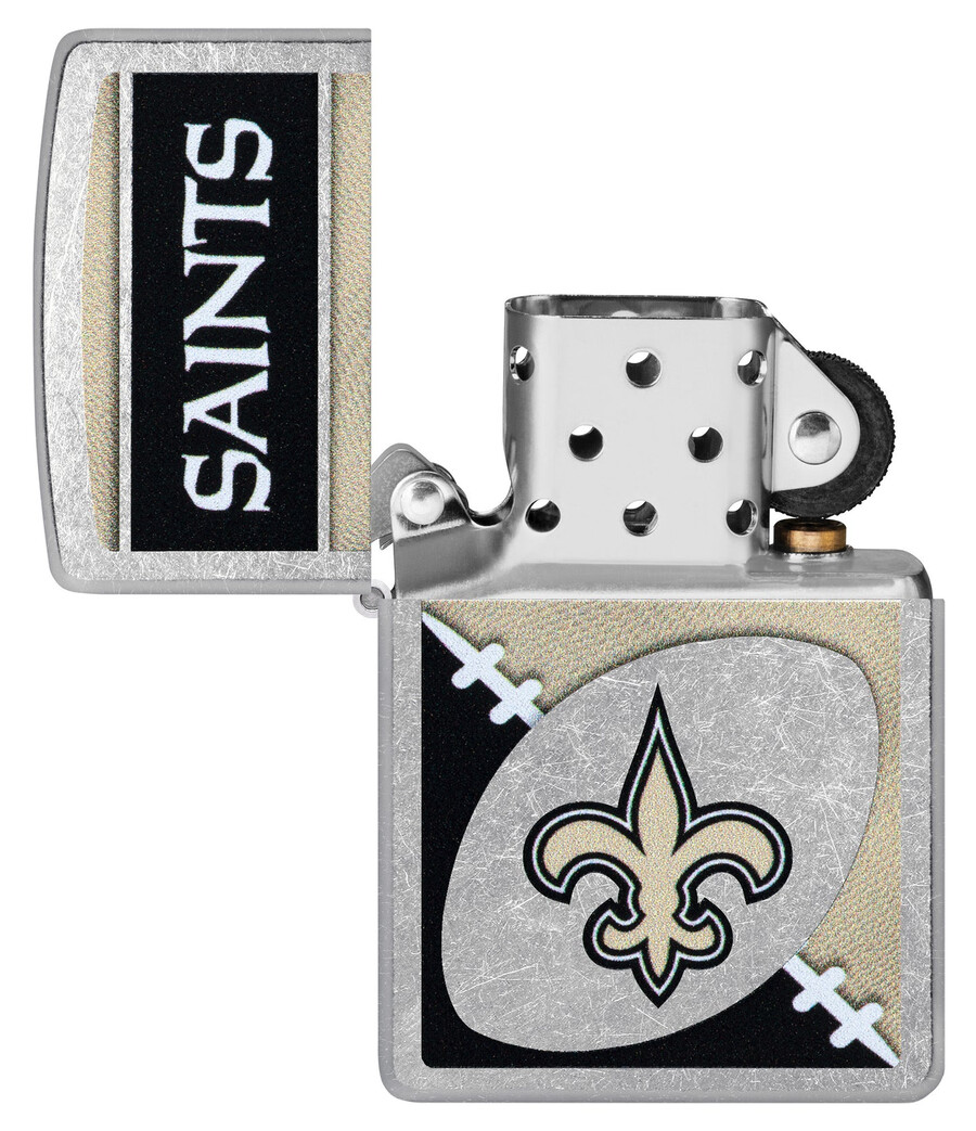 nfl new orleans saints chrome logo design
