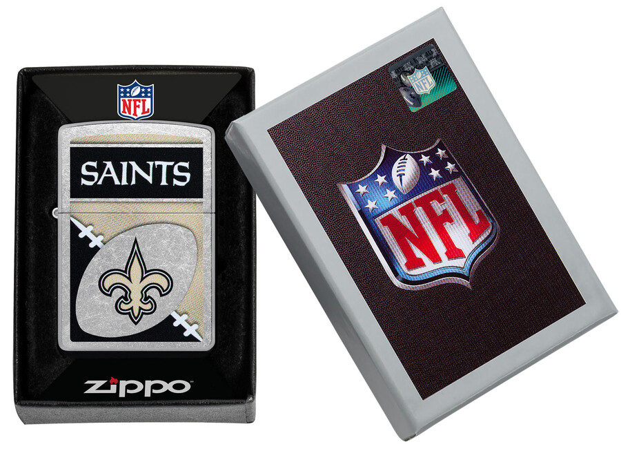 nfl new orleans saints chrome logo design