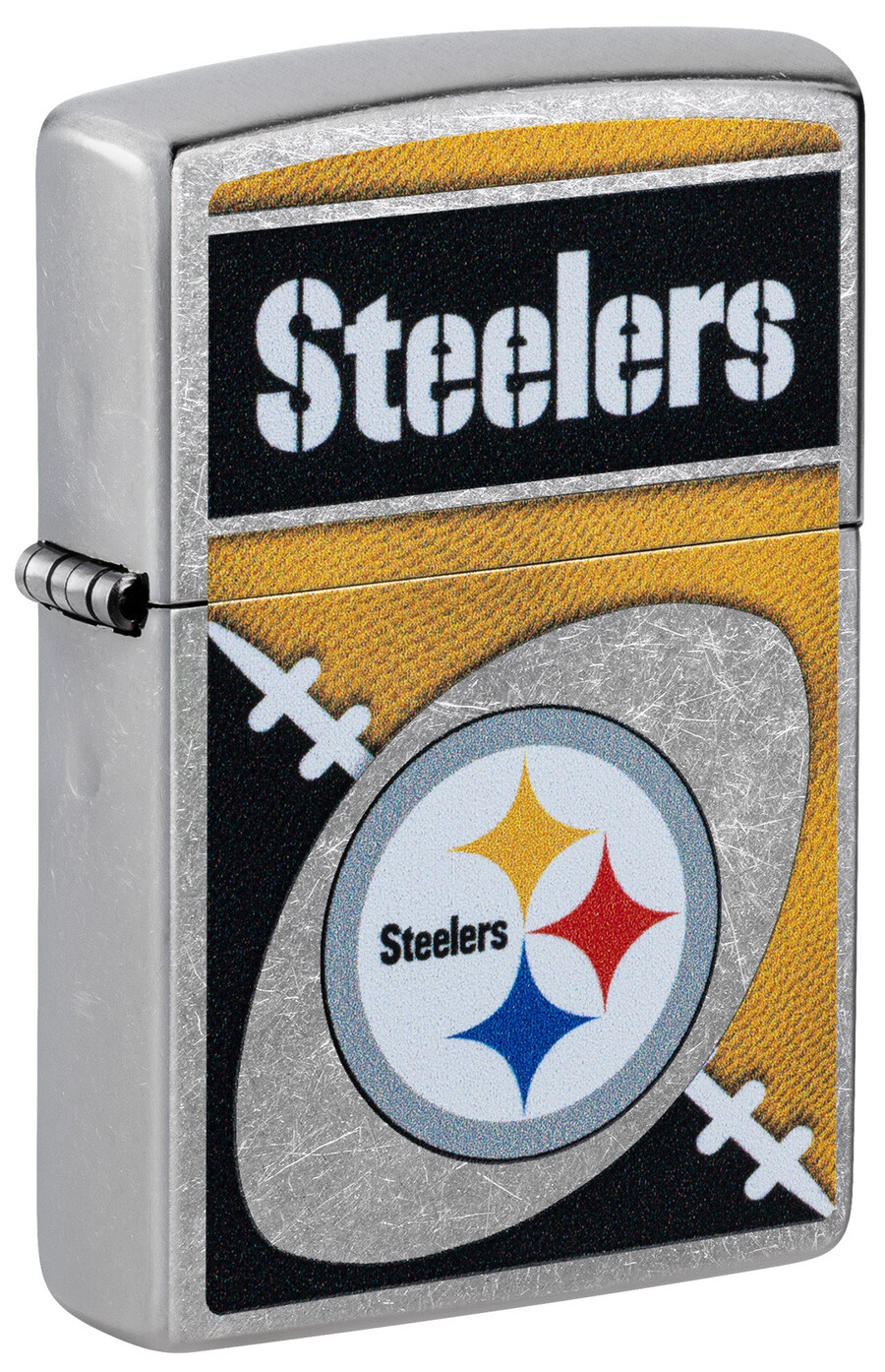 nfl pittsburgh steelers chrome logo design